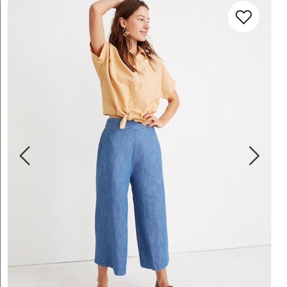 Madewell chambray pants
